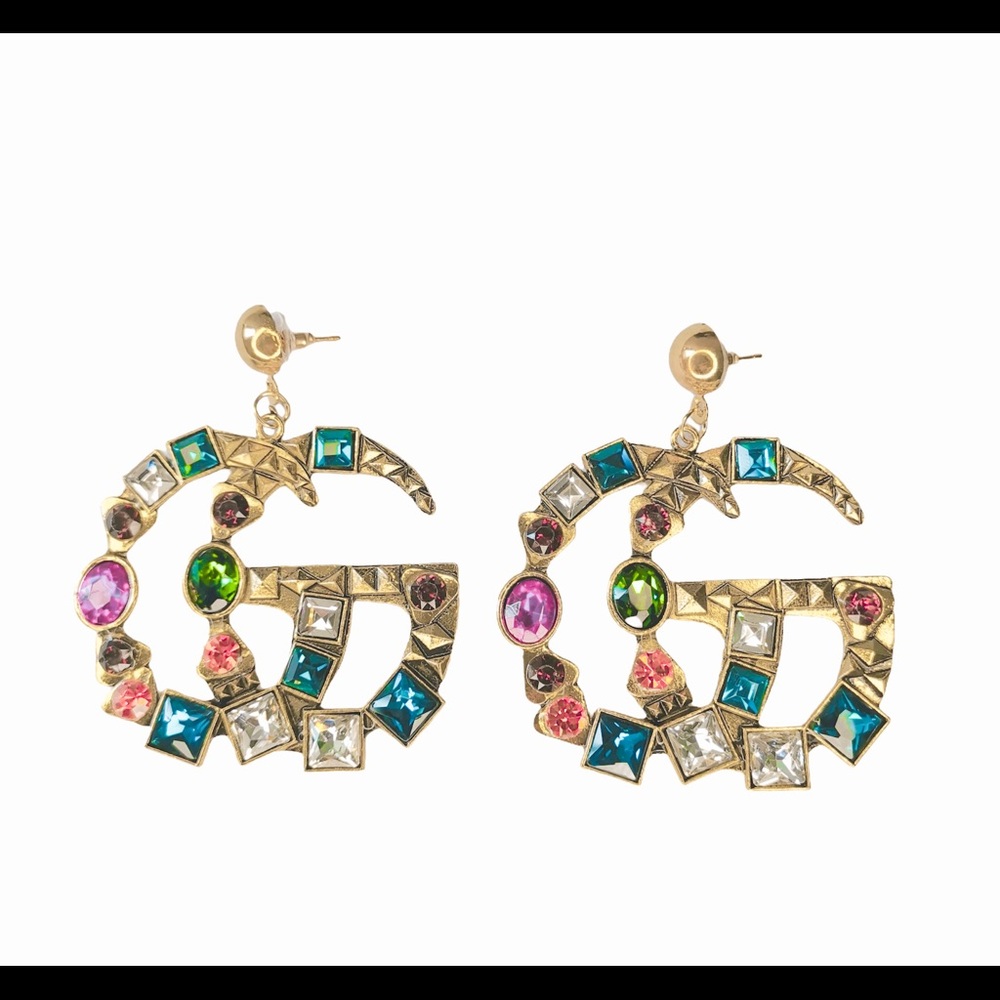 GG multicolored earrings